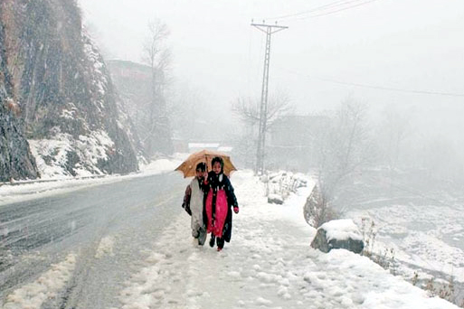 بارشیں اور برفباریاں پھر سے شروع ہونے کا امکان