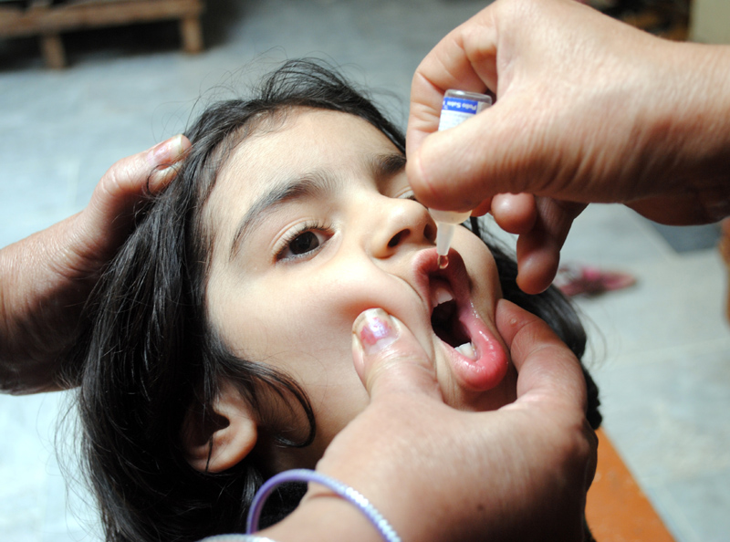 باجوڑ میں پولیو کی تصدیق..ساف افسران فارغ